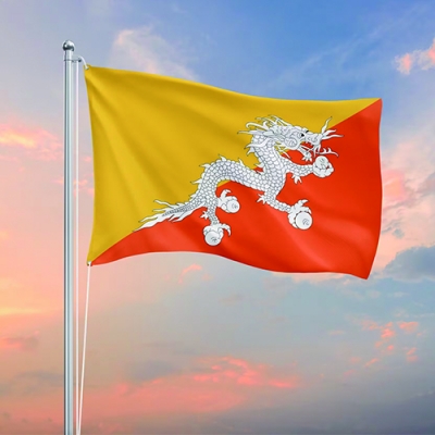 Custom in Stock Bhutan Flag