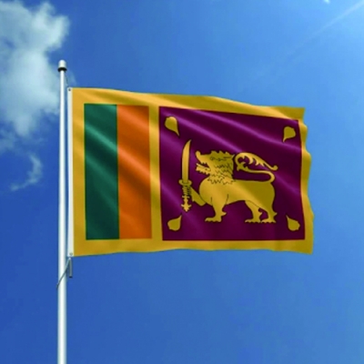 Customized 3x5ft Sri Lankan flag