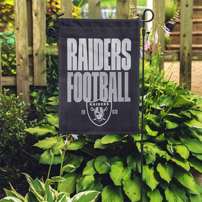 Custom Las Vegas Raiders Garden Flag