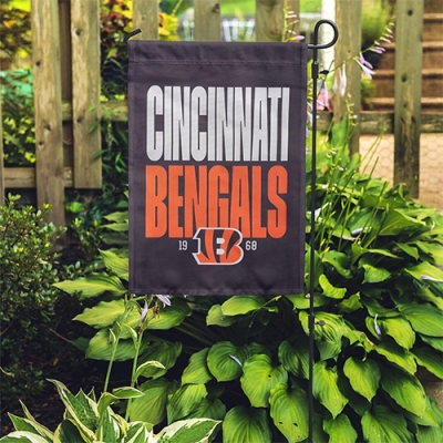 Custom Cincinnati Bengals garden flag