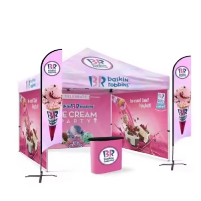 Customized printing tent