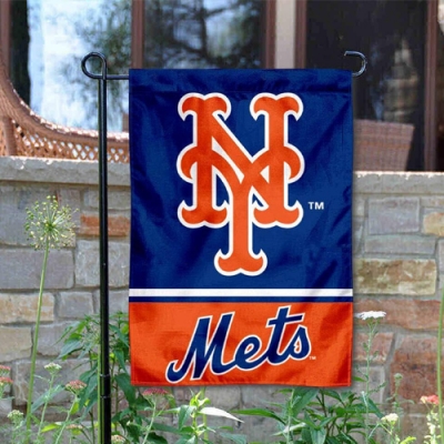 Customized MLB New York Metropolitan Garden Flag