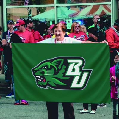 Customized NCAA Binghamton Bear Flag