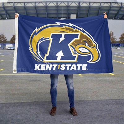 Custom NCAA Kent State Golden Flashes flag