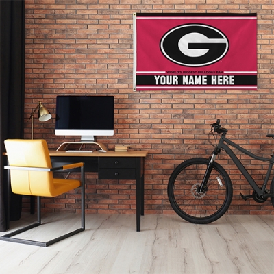 Custom Georgia Bulldogs Flag