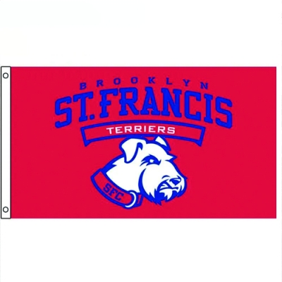 Customized NCAA St. Francis Brooklyn Terrier Flag