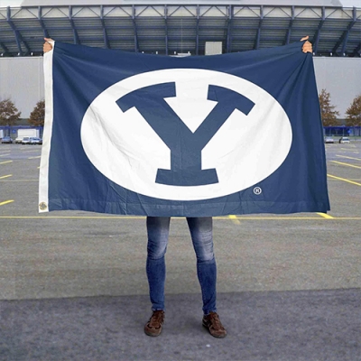 Custom BYU Cougars Flag