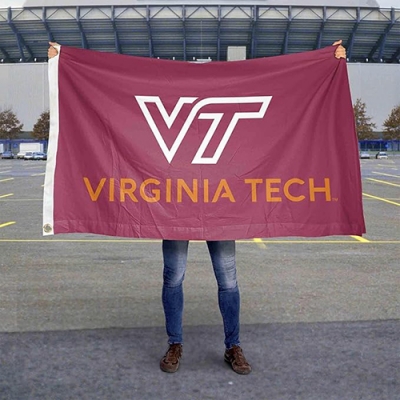 Custom NCAA Virginia Tech Hokies Flag