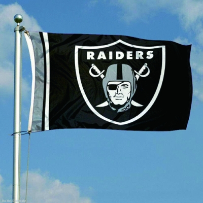 Customized NFL Oakland Raiders Flag