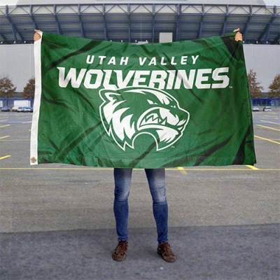 Custom NCAA Utah Valley Wolverines Flag