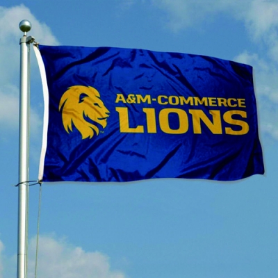 Customized NCAA Texas A&M-Commerce Lions Flag