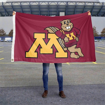 Custom NCAA Minnesota Golden Gophers Flag