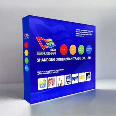 Custom logo LED Mesh Light Box Pop Up Display