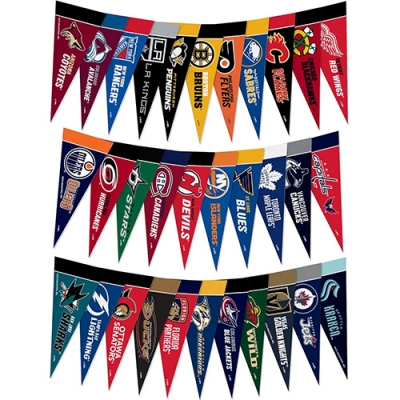 Custom NHL Pennants