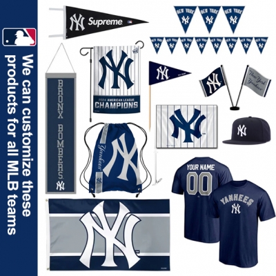 Custom MLB New York Yankees Flag