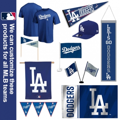 Custom MLB Los Angeles Dodgers Flag