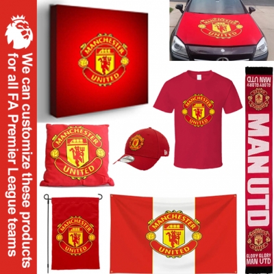 Custom Manchester United Flag